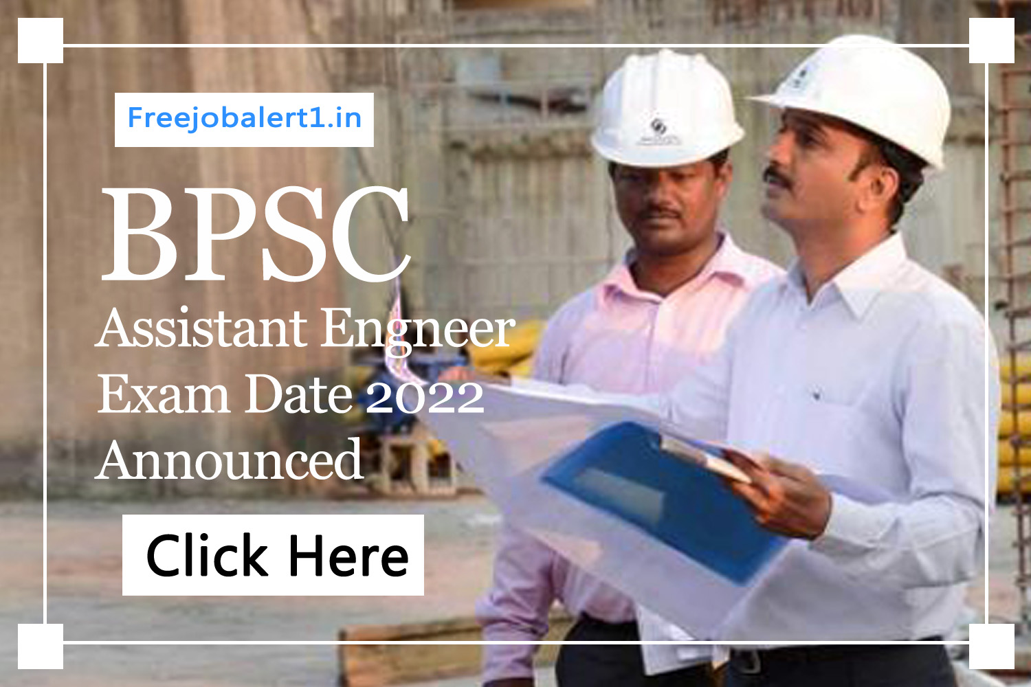 BPSC Assistant Engineer Exam Date 2022