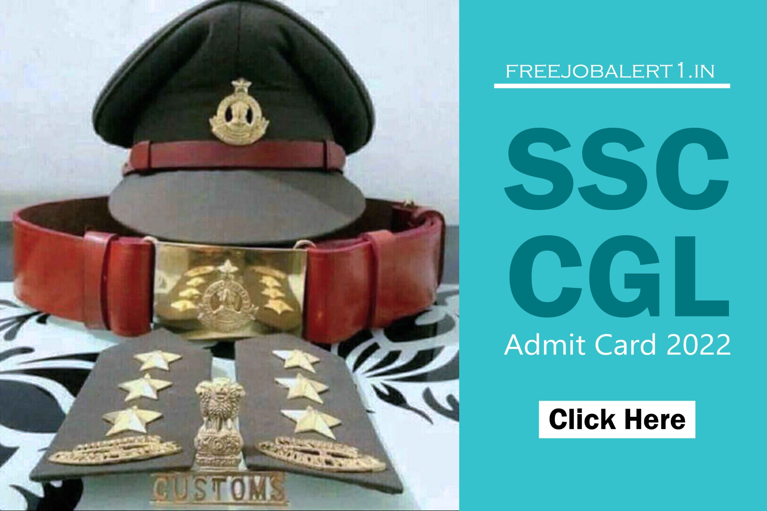 SSC CGL Admit Card 2022