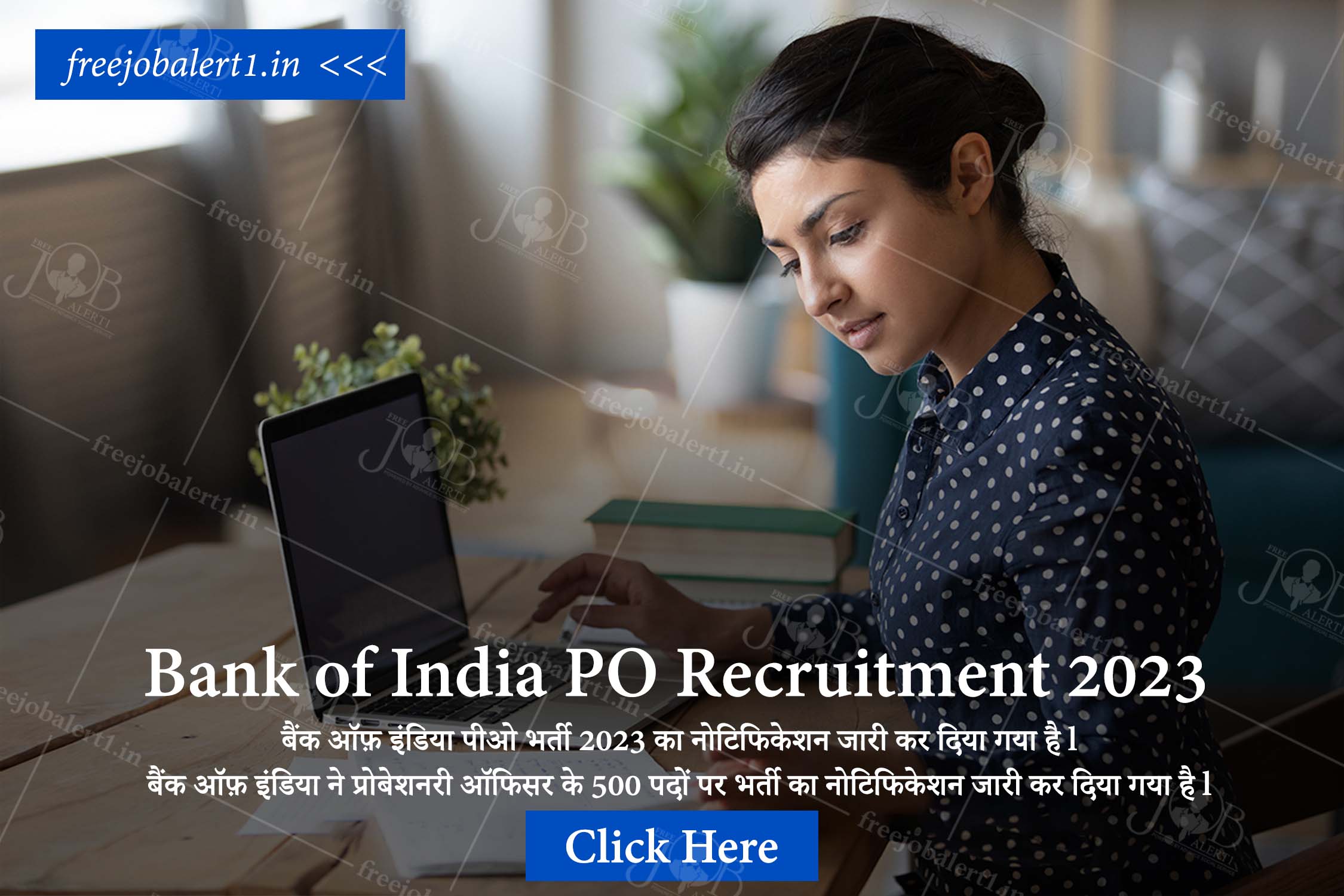 Bank of India PO Recruitment 2023