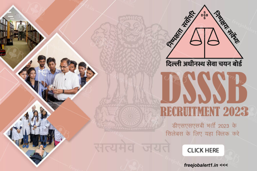 DSSSB Recruitment 2023