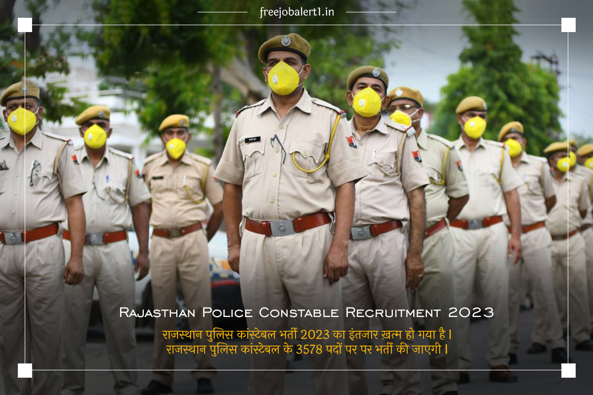 Rajasthan Police Constable Recruitment 2023